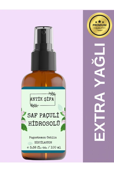 Antik Şifa %100 Saf Paçuli Suyu - (100 ml Hidrosolu) ürün görseli 1