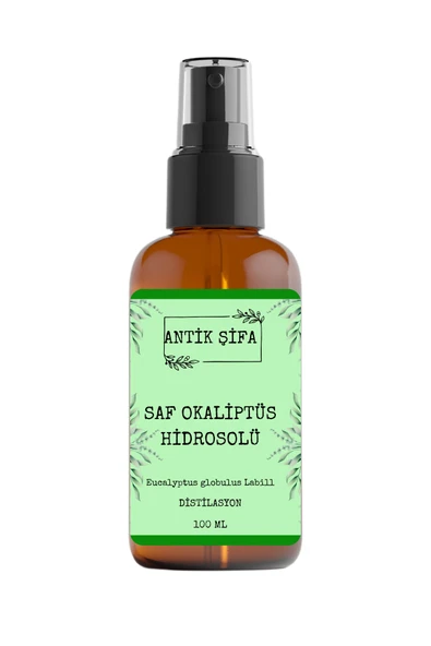 Antik Şifa Saf Okaliptüs Hidrosolü 100 Ml - (siyah Nokta Karşıtı Özel Üretim Okaliptüs Suyu) ürün görseli 1