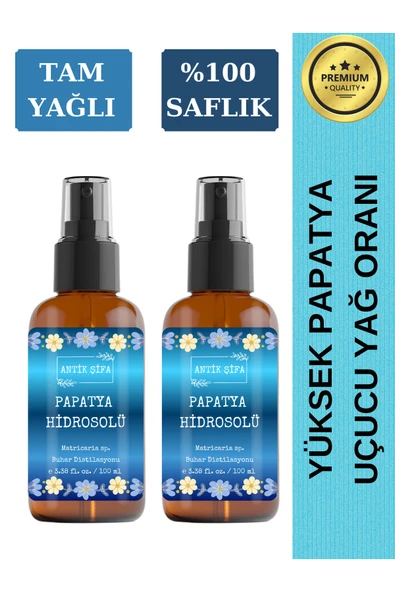 Antik Şifa Saf Papatya Hidrosolü 200 Ml - (2 X 100ml Papatya Suyu) ürün görseli 1