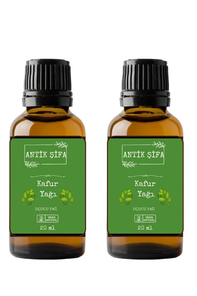 Antik Şifa %100 Saf Kafur Uçucu Yağ- (2 X 20 ML) ürün görseli 1