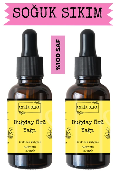 Antik Şifa %100 Saf Buğday Özü Yağı - (2 X 20 ML) ürün görseli 1
