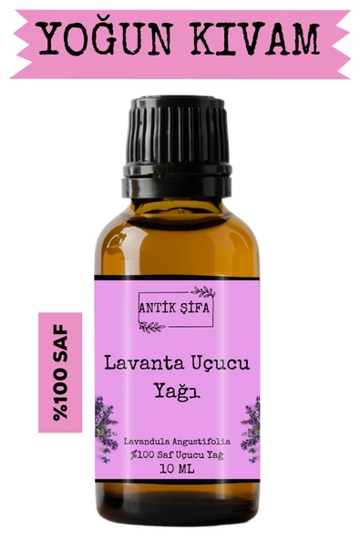 Antik Şifa Lavanta Yağı (10 ML) - %100 Seyreltilmemiş, Doğal Seyreltilmemiş Lavanta Uçucu Yağı ürün görseli 1