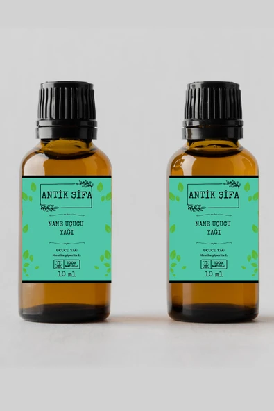 Antik Şifa %100 Saf Nane Uçucu Yağı - (2 X 10 Ml) ürün görseli 1