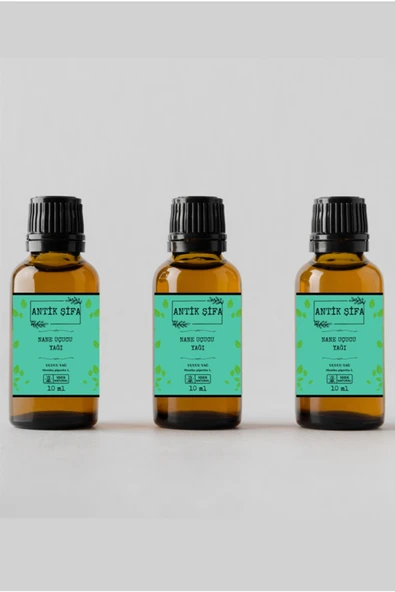 Antik Şifa %100 Saf Nane Uçucu Yağı - (3 X 10 ML) ürün görseli 1