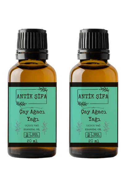 Antik Şifa %100 Saf Çay Ağacı Yağı - (2 X 20ML) ürün görseli 1