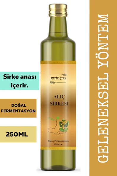 Antik Şifa Alıç Sirkesi 250 ml- Doğal fermantasyon Alıç Sirkesi Geleneksel ürün görseli 1