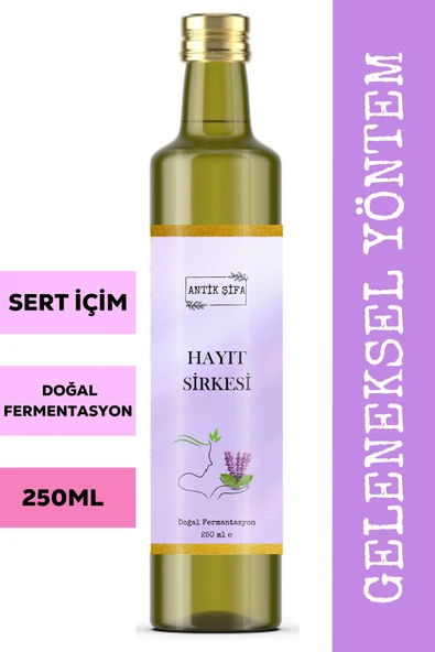 Antik Şifa Hayıt sirkesi 250 ml- Doğal fermantasyon hayıt tentürü ürün görseli 1