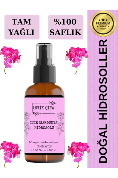 Antik Şifa Saf Itır Hidrosolü - Sardunya Suyu (100 Ml) ürün görseli 1