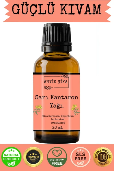 Antik Şifa Sarı Kantaron Yağı - (20 Ml) ürün görseli 1