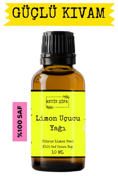 Antik Şifa Limon Yağı (10 ML)- %100 Seyreltilmemiş, Doğal Uçucu Yağı ürün görseli 1