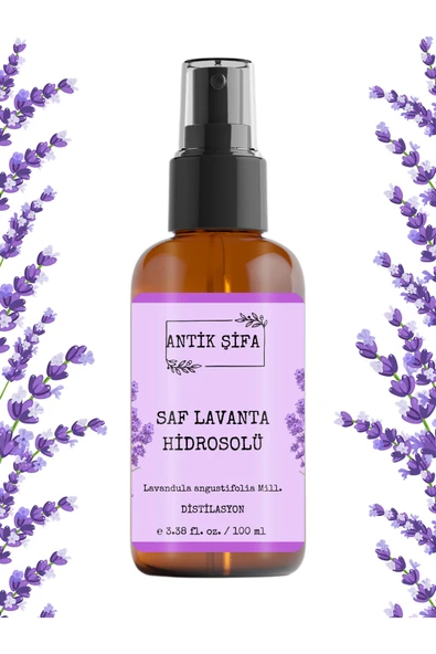 Antik Şifa Lavanta Suyu - %100 Seyreltilmemiş, Doğal Lavanta Hidrosolü (100 ML) ürün görseli 1