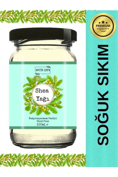 Antik Şifa Shea Yağı 100 ml - %100 Saf Soğuk Sıkım Shea (KARİTE) Butter ürün görseli 1