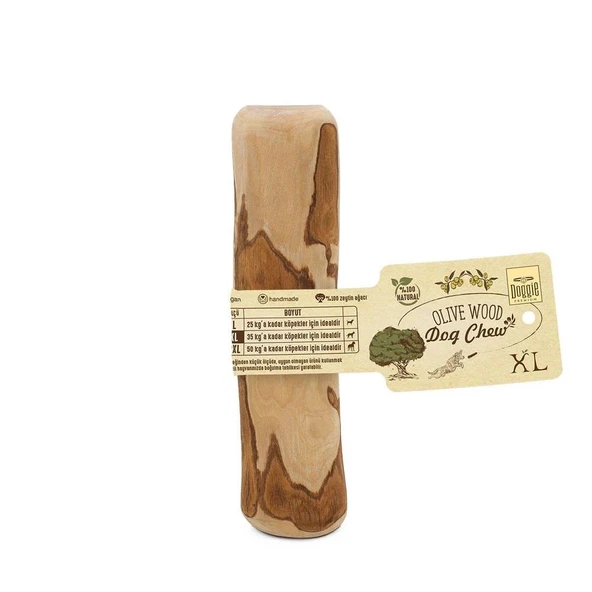 Doggie Doğal Zeytin Ağacı Çiğneme Oyuncağı XL ürün görseli 1