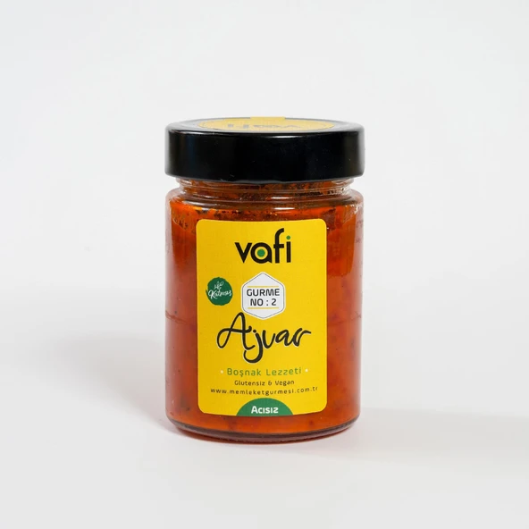 Vafi Gurme No:2 Ajvar Tatlı 300 gr 1 ADET ürün görseli 1