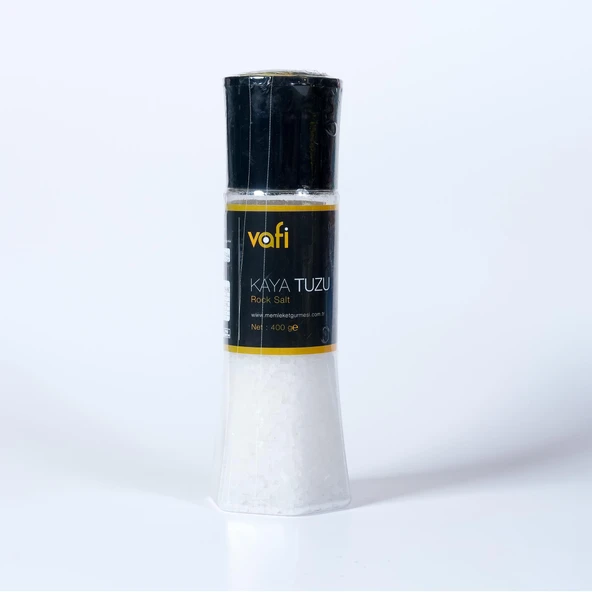 Vafi Değirmen Kapak Serisi Kaya Tuzu 400 gr 1 ADET ürün görseli 1