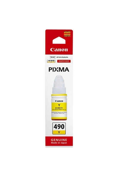 Gı-490 Sarı Orjinal Mürekkep Kartuş Pixma G4411 ürün görseli 1