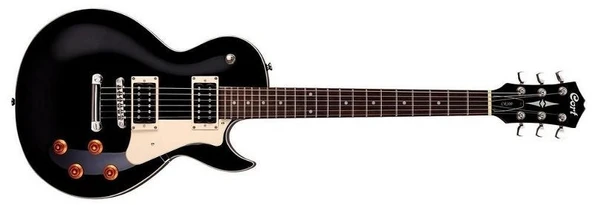 Cort CR100 BK - Black Elektro Gitar-OUTLET Ton Düğmelerinin Altında Minör Kozmetik Kusurlu (SIFIR ÜRÜN Ton ve Sap Dengesi Sorunsuz) ürün görseli 1