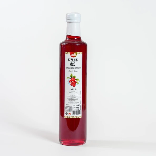 Vafi Öz Serisi Kızılcık Özü 700 gr (500  ml) 1 ADET ürün görseli 1