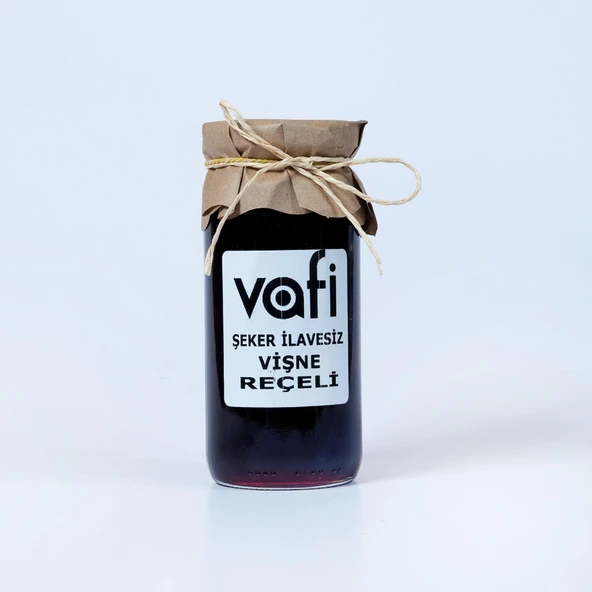 Vafi Şekersiz Vişne Reçeli 300 g 1 ADET ürün görseli 1