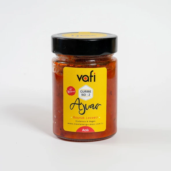 Vafi Gurme No:2 Ajvar Acı 300 gr 1 ADET ürün görseli 1