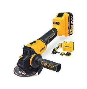 Sgs 5510 Akülü Avuç Taşlama Makinası Kömürsüz Motor 20 Volt Çift Akü 2x4 Ah ürün görseli 1