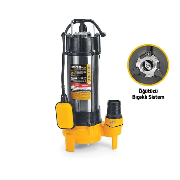 Sgs Foseptik Dalgıç Pompa 1500 W / 2 Hp ürün görseli 1