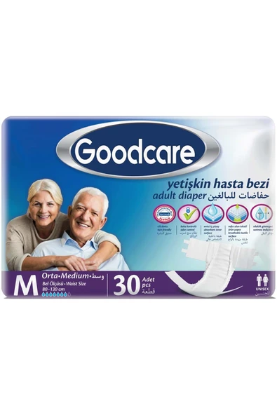GOODCARE Yetişkin Bezi Medium 240 Adet - Resim 2