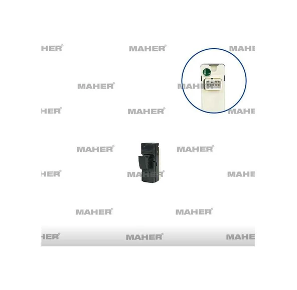 Düğme Cam Açma D-max 04-12 Arka R-l ürün görseli 1