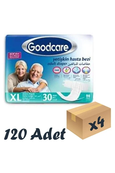 GOODCARE Yetişkin Bezi X-Large 120 Adet ürün görseli 1