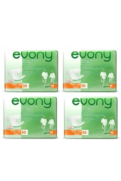 EVONY Yetişkin Bezi Large 120 Adet ürün görseli 1