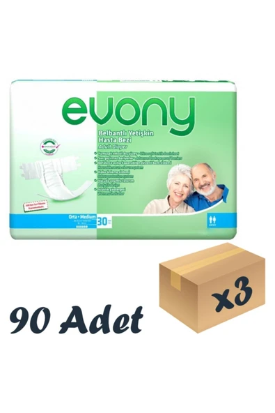 EVONY Yetişkin Bezi Medium 90 Adet - Resim 2