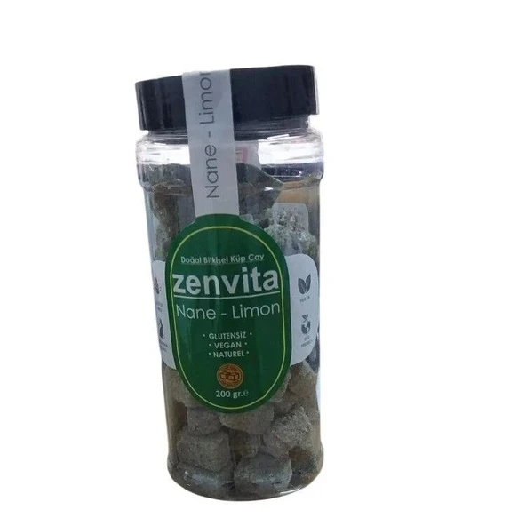 ZENVİTA NANE LİMON CAYI KÜP 200 GR ürün görseli 1