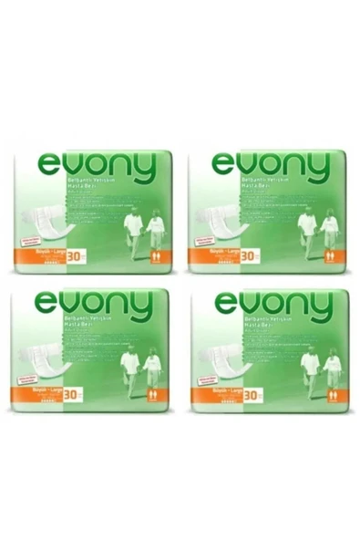 EVONY Yetişkin Bezi Large 120 Adet - Resim 2