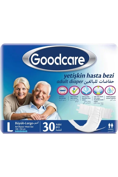 GOODCARE Yetişkin Bezi Large 60 Adet - Resim 2
