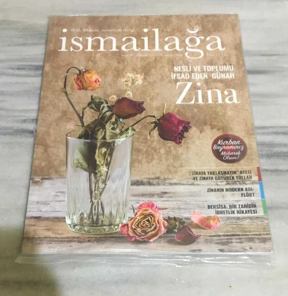 İSMAİLAĞA Dergisi Temmuz 2020 Sayı 50 ZİNA (Sahafiye Kitap) ürün görseli 1