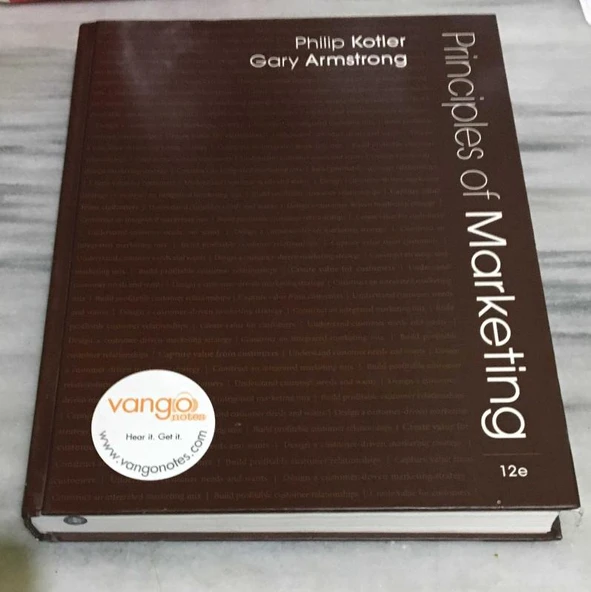 Principles of Marketing 12e ( 2008 baskı ) (Sahafiye Kitap) ürün görseli 1