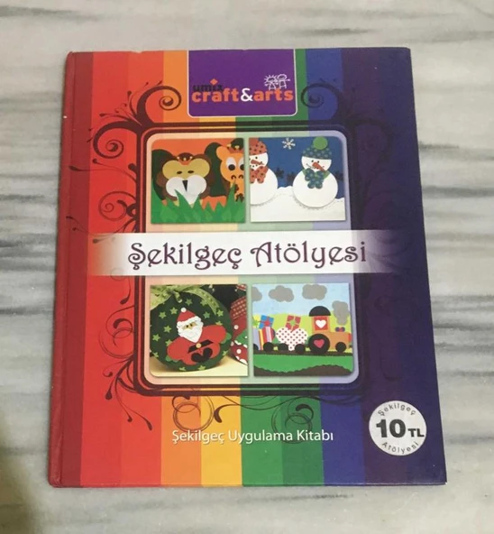 ŞEKİLGEÇ ATÖLYESİ Sekilgeç Uygulama Kitabı - CİLTLİ - (Sahafiye Kitap) ürün görseli 1