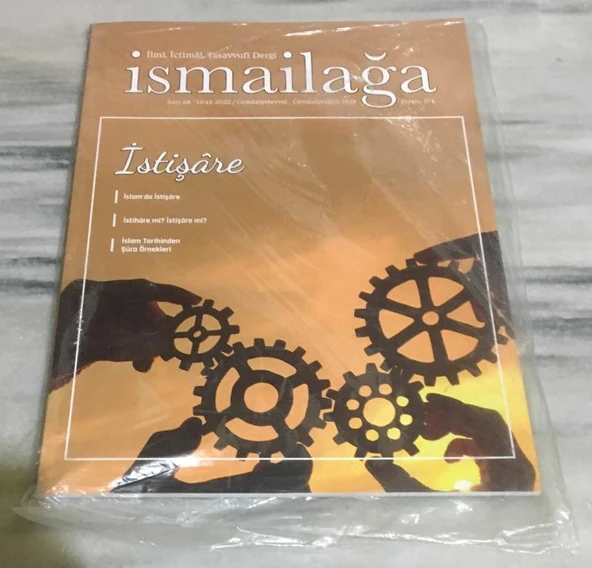İSMAİLAĞA Dergisi Ocak 2022 Sayı 68 İSLAM'DA İSTİŞARE (Sahafiye Kitap) ürün görseli 1