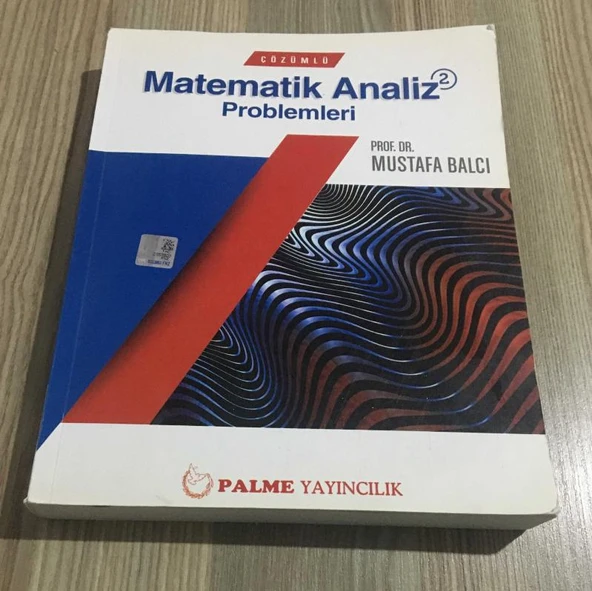 ÇÖZÜMLÜ MATEMATİK ANALİZ PROBLEMLERİ 2 ( 2016 BASKI ) (Sahafiye Kitap) ürün görseli 1