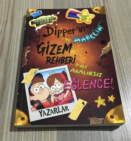 Disney ESRARENGİZ KASABA Dipper ve Mabel'ın Gizem Rehberi ile Aralıksız Eğlence (Sahafiye Kitap) ürün görseli 1