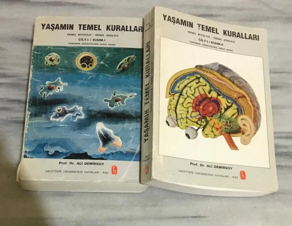 YAŞAMIN TEMEL KURALLARI Genel Biyoloji - Genel Zooloji CİLT 1 - KISIM 1 / CİLT 1 - KISIM 2 ( TAKIM ) (Sahafiye Kitap) ürün görseli 1