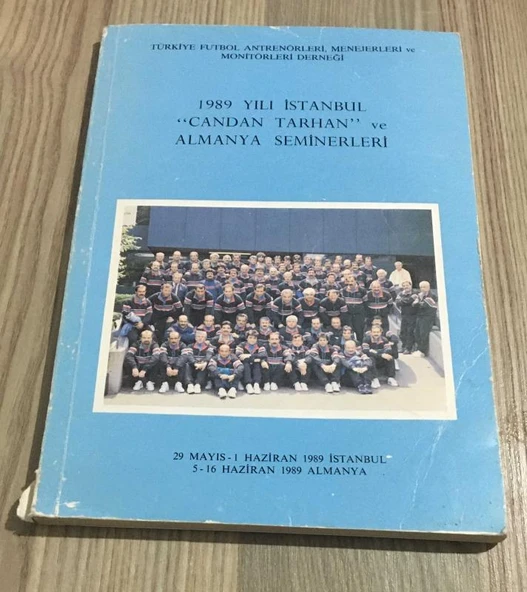 1989 YILI İSTANBUL " CANDAN TARHAN " ve ALMANYA SEMİNERLERİ (Sahafiye Kitap) ürün görseli 1