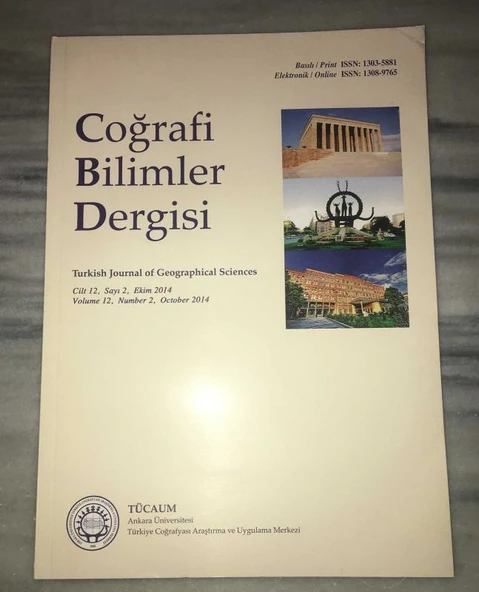 COĞRAFİ BİLİMLER DERGİSİ Cilt 12,Sayı 2, Ekim 2014 ( İÇİNDEKİLER İKİNCİ GÖRSELDE ) (Sahafiye Kitap) ürün görseli 1