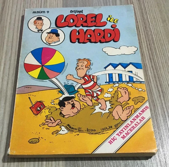 Orijinal LOREL İLE HARDİ ( Özel Sayı ) ALBÜM 9 ( 50 LİRA ) (Sahafiye Kitap) ürün görseli 1