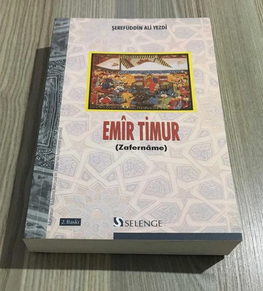 EMİR TİMUR Zafername 2.BASKI - 2019 (Sahafiye Kitap) ürün görseli 1