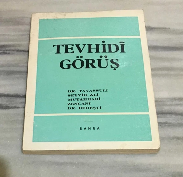 TEVHİDİ GÖRÜŞ (Sahafiye Kitap) ürün görseli 1