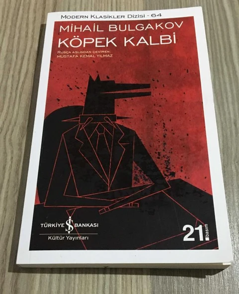 KÖPEK KALBİ 21.BASIM - 2023 (Sahafiye Kitap) ürün görseli 1