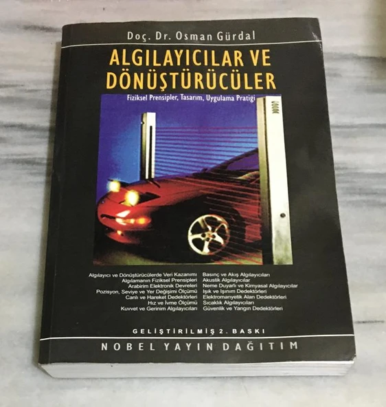 ALGILAYICILAR VE DÖNÜŞTÜRÜCÜLER Fiziksel Prensipler,Tasarım,Uygulama Pratiği ( Geliştirilmiş 2.BASKI ) (Sahafiye Kitap) ürün görseli 1