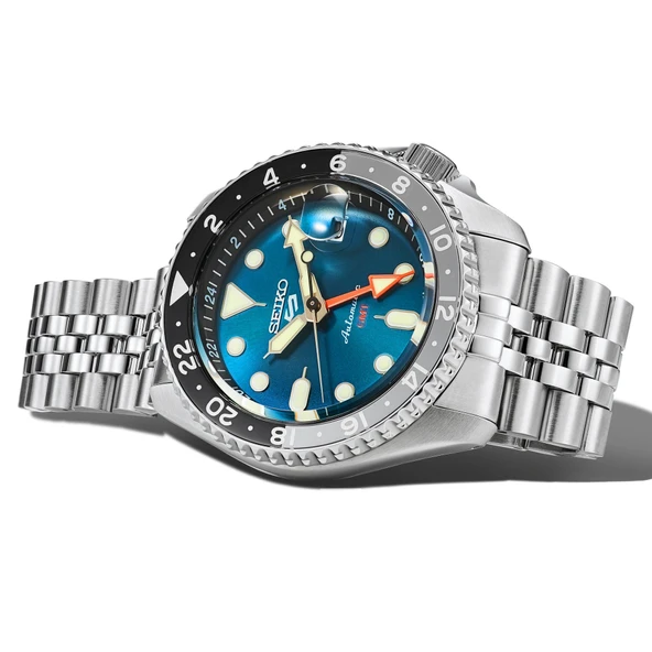 PTTAVM: Seiko 5 Sports Otomatik GMT SSK045K Erkek Kol Saati SSK045K1