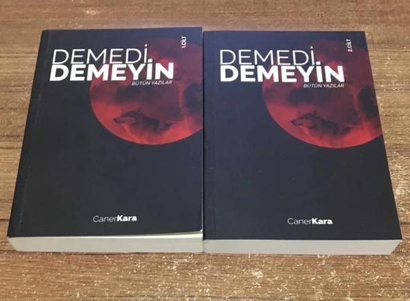 DEMEDİ DEMEYİN 1.2.Ciltler ( TAKIM ) - İMZALI (Sahafiye Kitap) ürün görseli 1